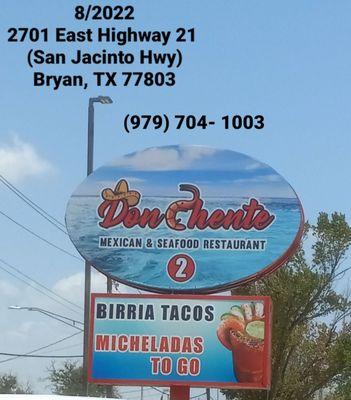 2022 sign seen from Hwy 22