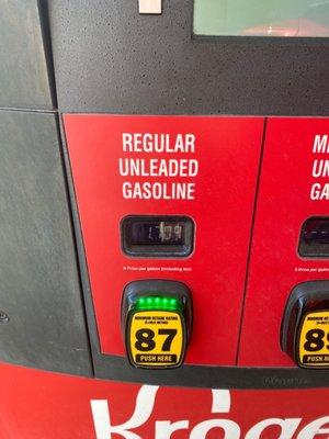 Use your fuel points to reduce gas price.