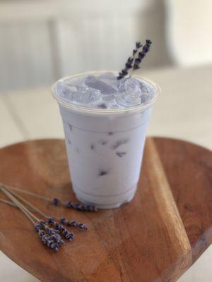 Iced Lavender Latte