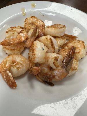 Grilled shrimps