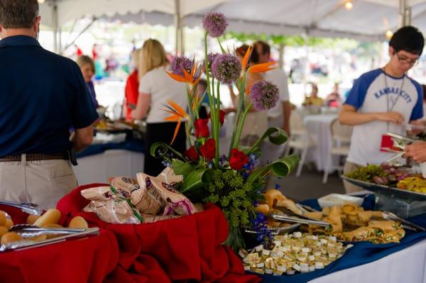 KC Symphony Celebration at the Station VIP Hospitality Tent