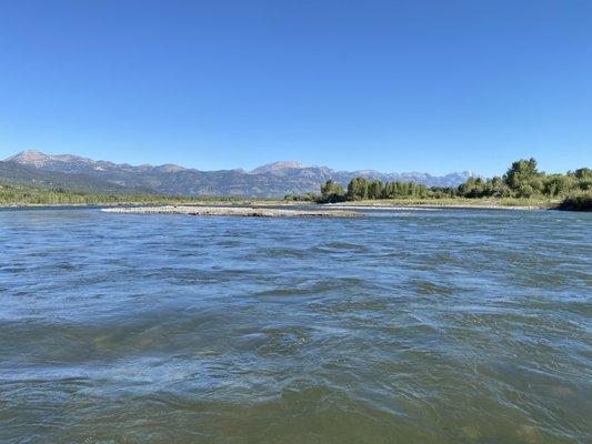 Scenic float trip