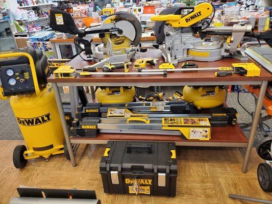 New & used power tools at a great discount