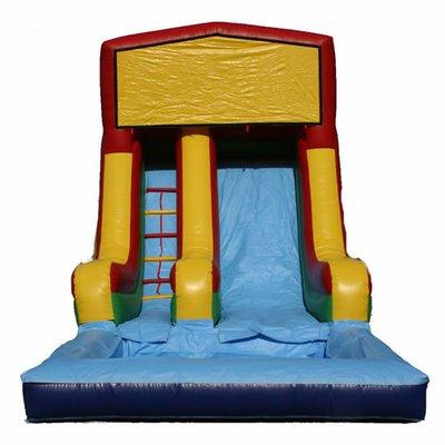 18ft Tall Theme Water Slide 16ft Wide 35ft Long 18ft Tall slide