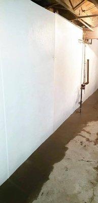 Water Damaged Basement After