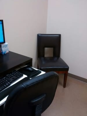 Nice chair in my exam room