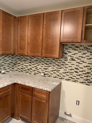 BackSplash Install