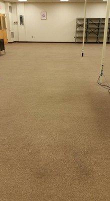 Commercial carpet cleaning after