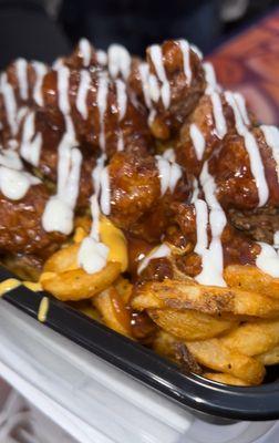 Hennessy bbq loaded fries