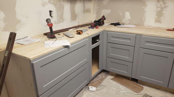 Kitchen remodeling