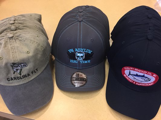 Get your business noticed with embroidered hats.