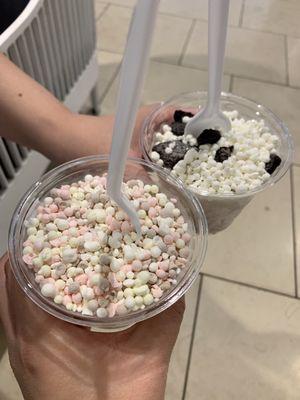 Banana Split and Yodots Cookies 'N Cream