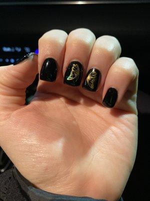 Black nails