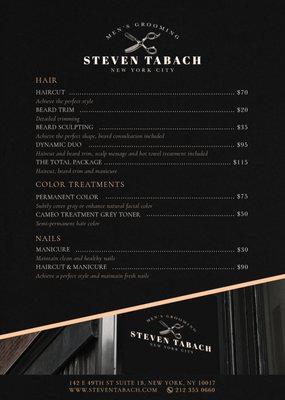 Service Menu