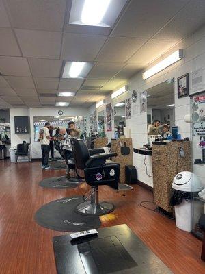 Super clean with professional barbers