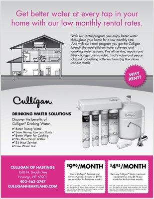 Start This Week!! #softwater #culligan