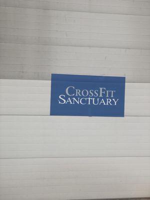 The front of CrossFit sanctuary