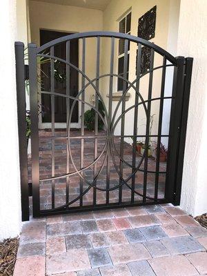 Custom decorative gate