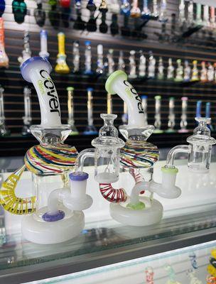 Clover glass is a shop favorite