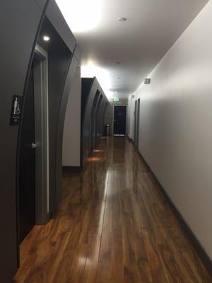 The hallway