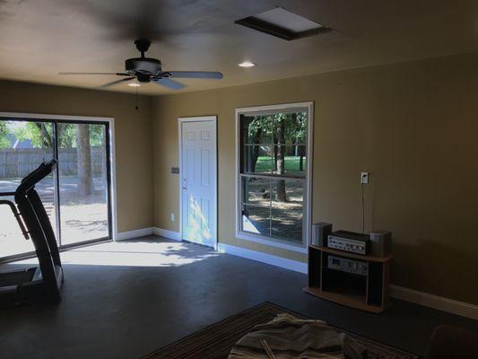 Full garage transformation interior