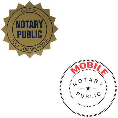 Notary Public available. Walk-in or We can travel to you.