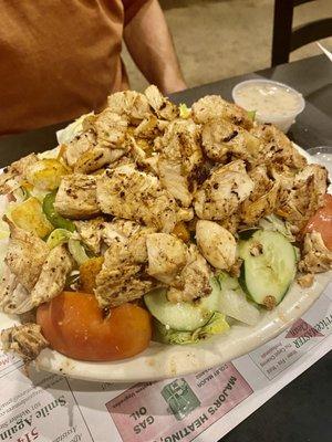 Grilled chicken salad