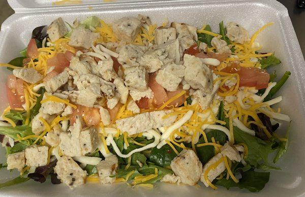 Grilled chicken salad