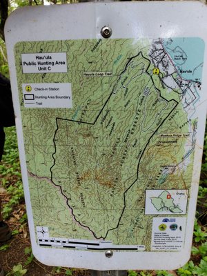 Map of trails