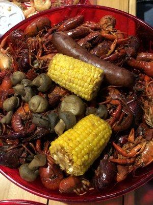 Crawfish season came early