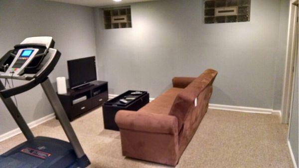 After basement remodel