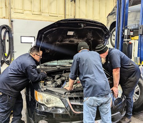 We love teamwork! The guys here are great at relying on each other to ensure your vehicle is fixed correctly.