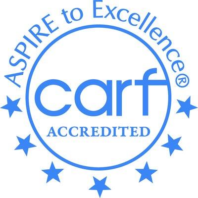 We are CARF accredited for Work Hardening and Chronic Pain Management. CARF is an international accrediting body that sets us above the rest