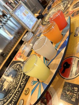 Flight of mimosas ($15)