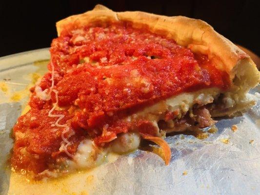 Chicago Deep Dish with sausage