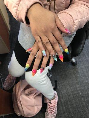 Nails Today Ombre Full Set By Tony