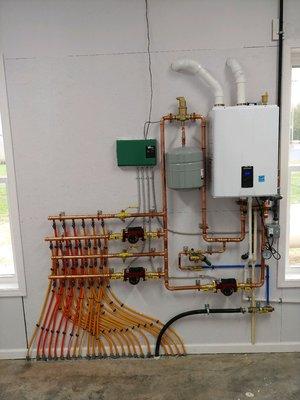 Commercial heating system