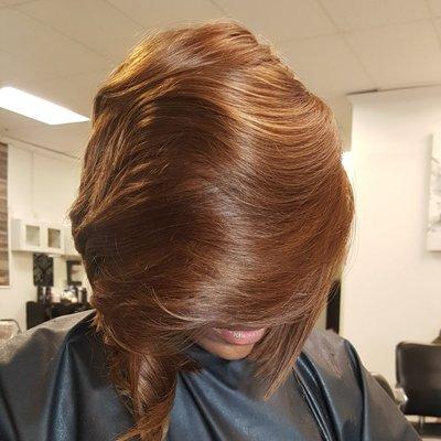 Classic A-Line Bob Bonded Extension Service