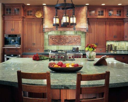 Art & Crafts Kitchen - Range & Hood