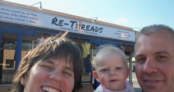 Re-threads is family owned and run.