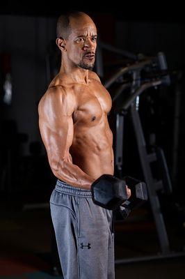 Keith Bossier Fitness Model. Photograph by Jarrett Porst.