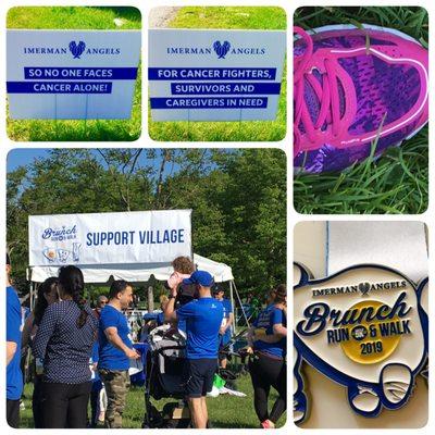 Brunch 5K Run/Walk 2019-Collage with Mission Statement