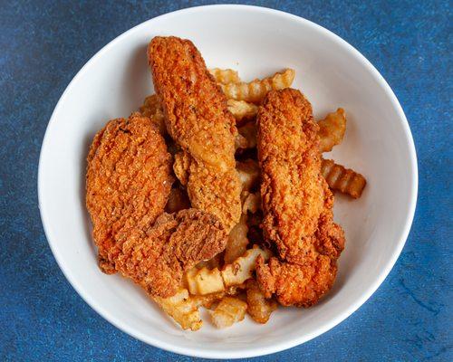 Chicken Tenders and Fries