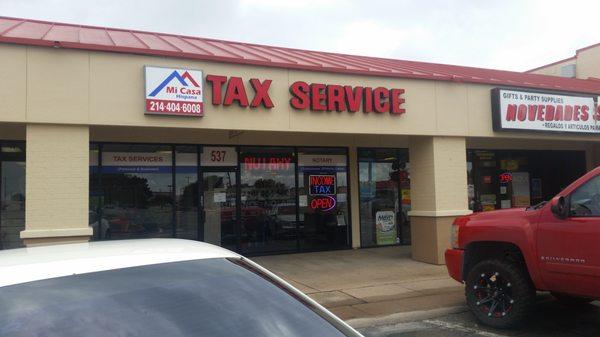 MC Tax Group. Located Next to Fiesta.