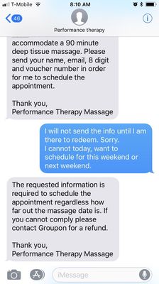 Performance Therapy Massage