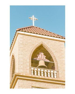 Church bell and cross