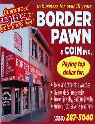 Border Pawn & Coin Inc. Information