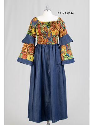 African dashiki dress