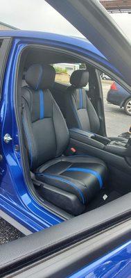 Leather interior 19 civic