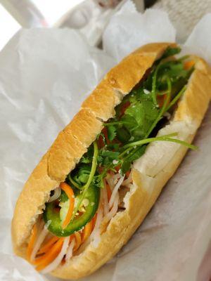 Bahn mi with duck...so good